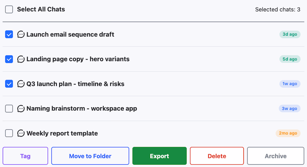 Screenshot of AI Toolbox - showing app interface and features