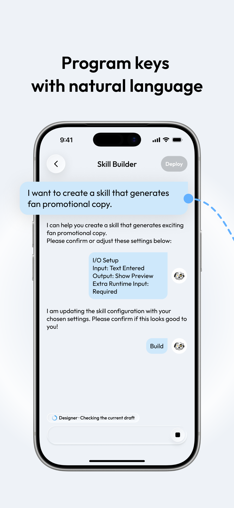 Screenshot of Acti - showing app interface and features