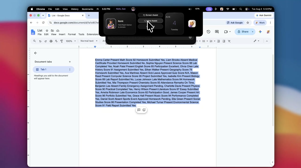 Screenshot of Attyn - showing app interface and features