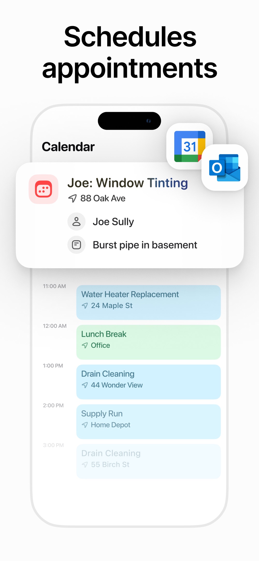Screenshot of Beside - showing app interface and features