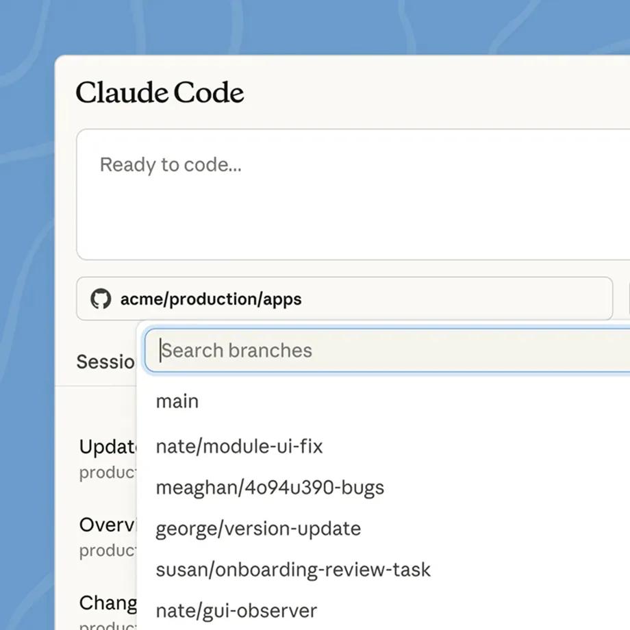 Screenshot of Claude Code - showing app interface and features