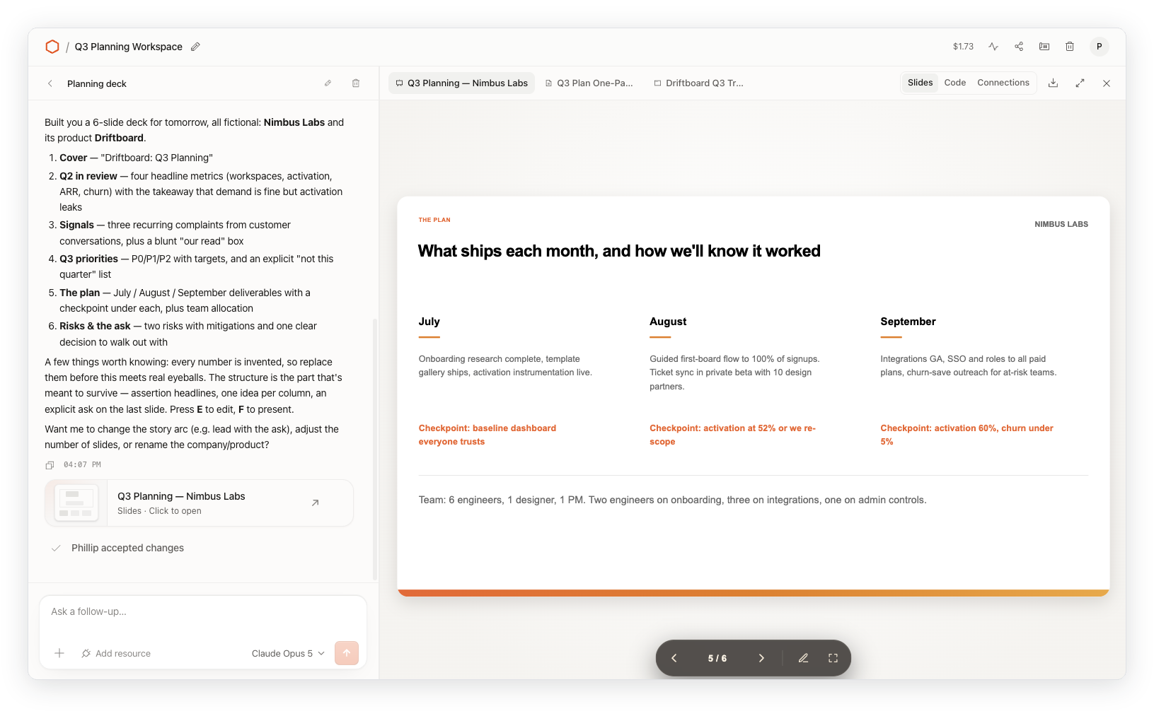 Screenshot of Cloudflare OS - showing app interface and features