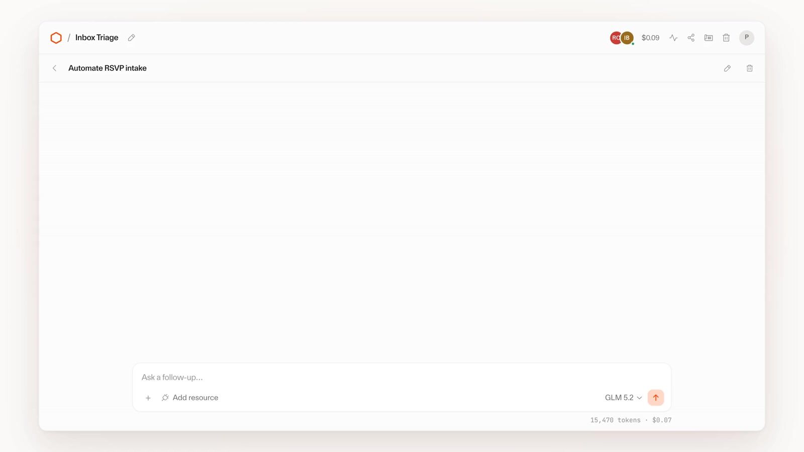 Screenshot of Cloudflare OS - showing app interface and features