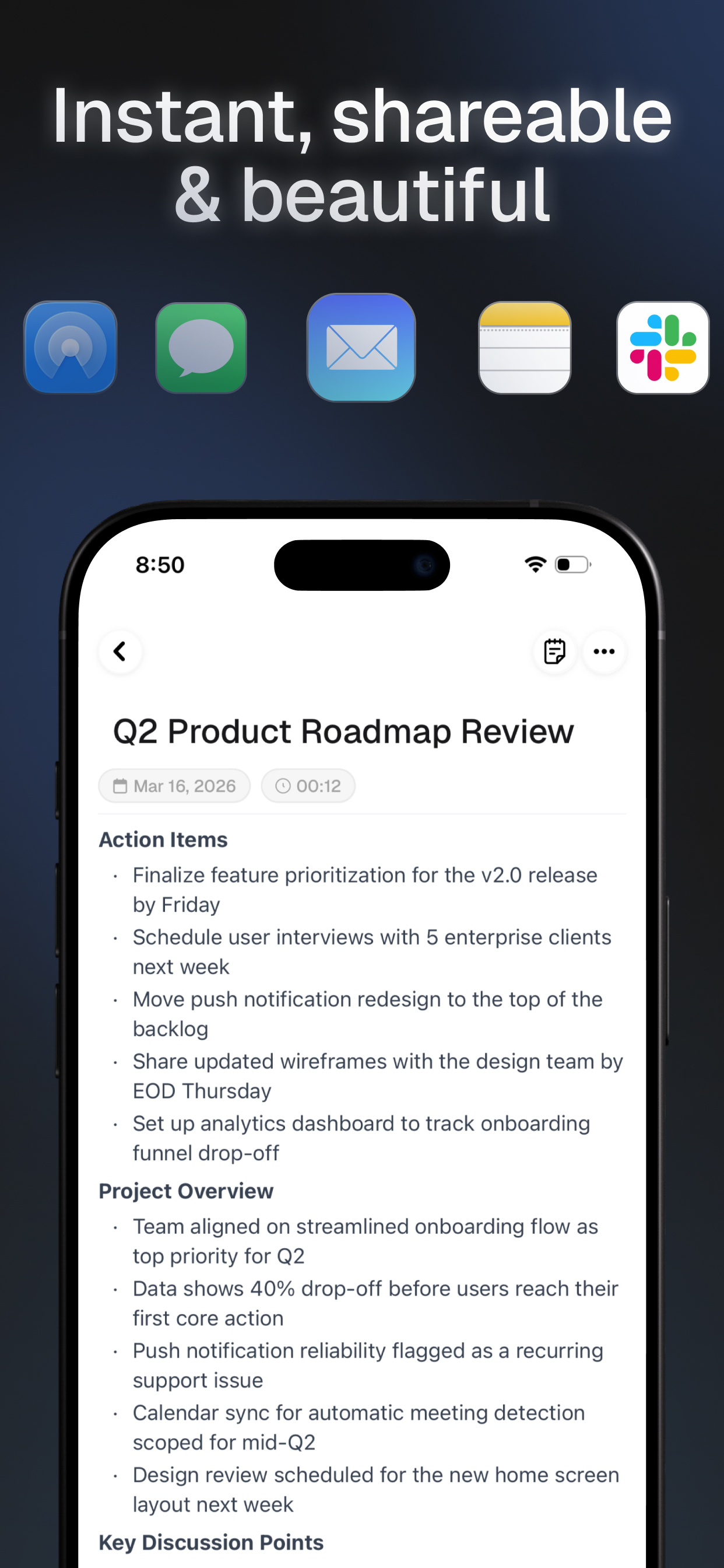 Screenshot of Cluely - showing app interface and features