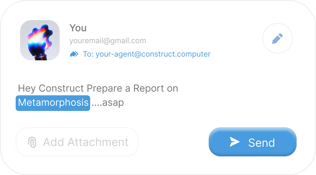 Screenshot of Construct Computer - showing app interface and features