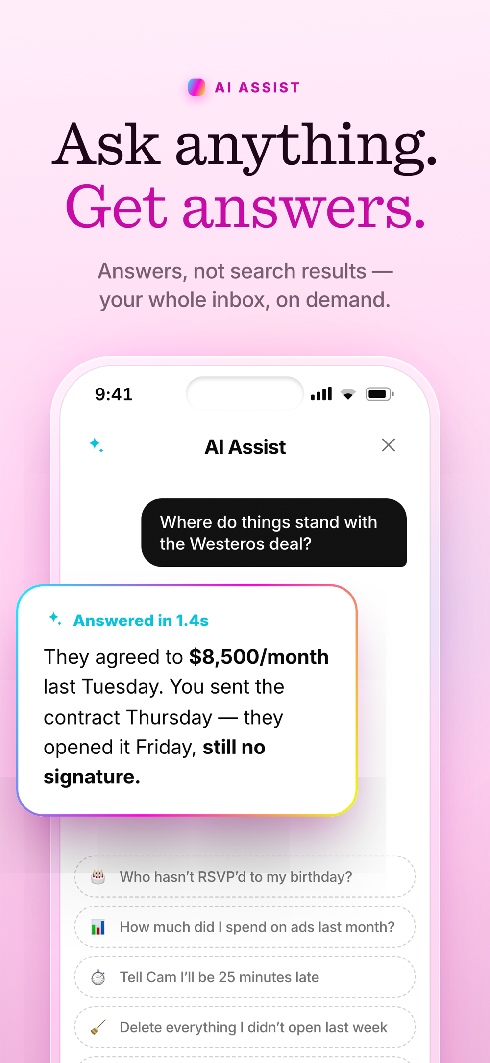 Screenshot of Dove - showing app interface and features