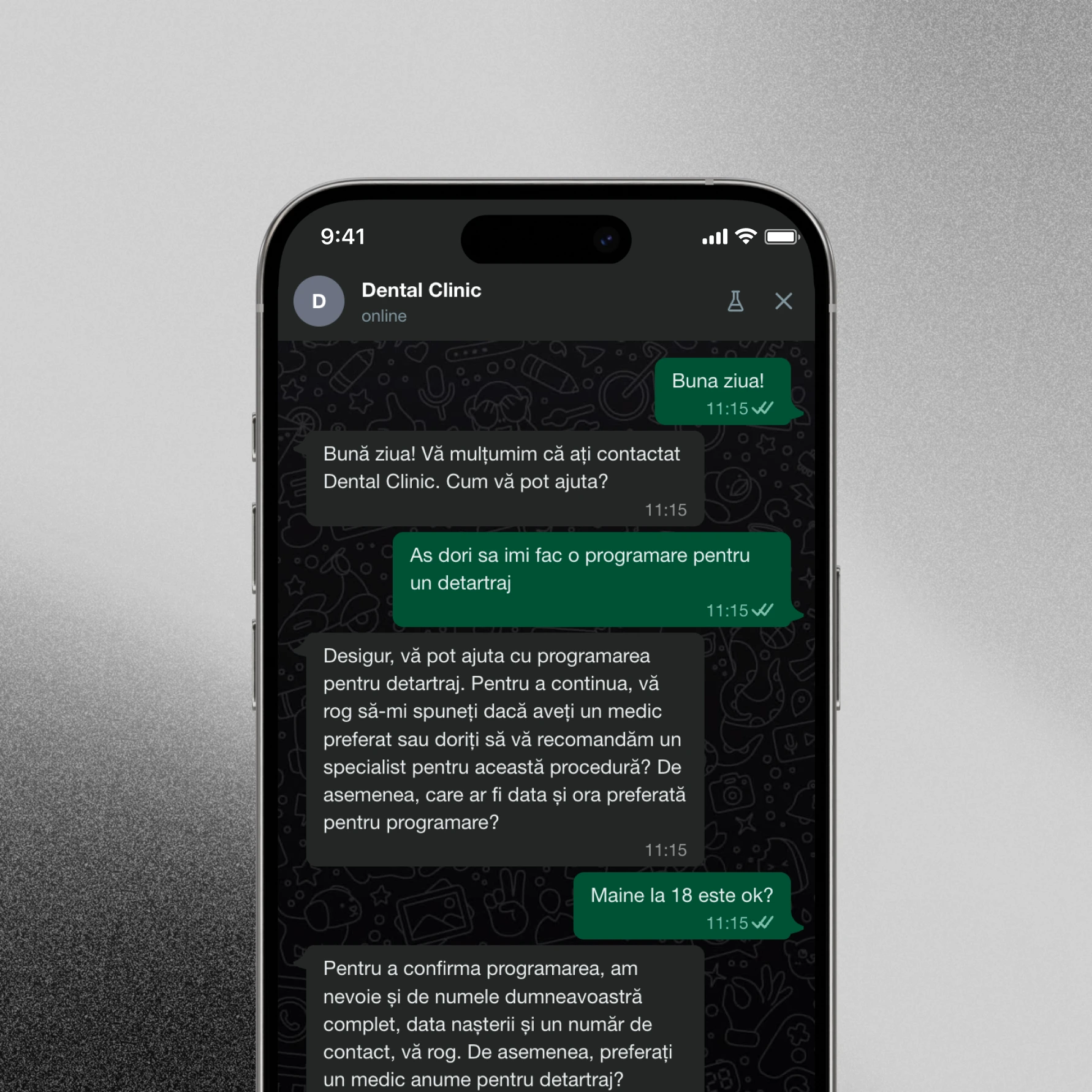 Screenshot of Estera - showing app interface and features