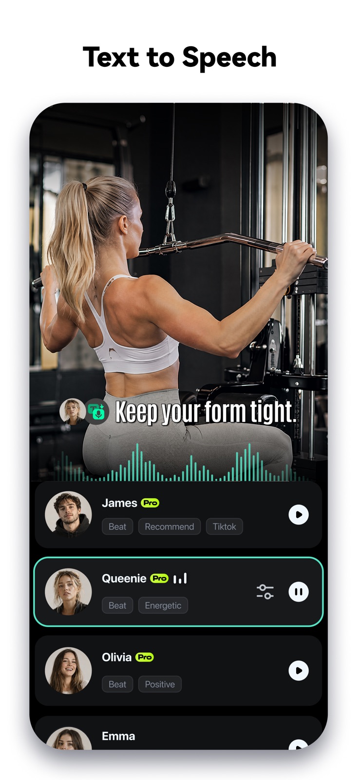 Screenshot of Filmora - showing app interface and features