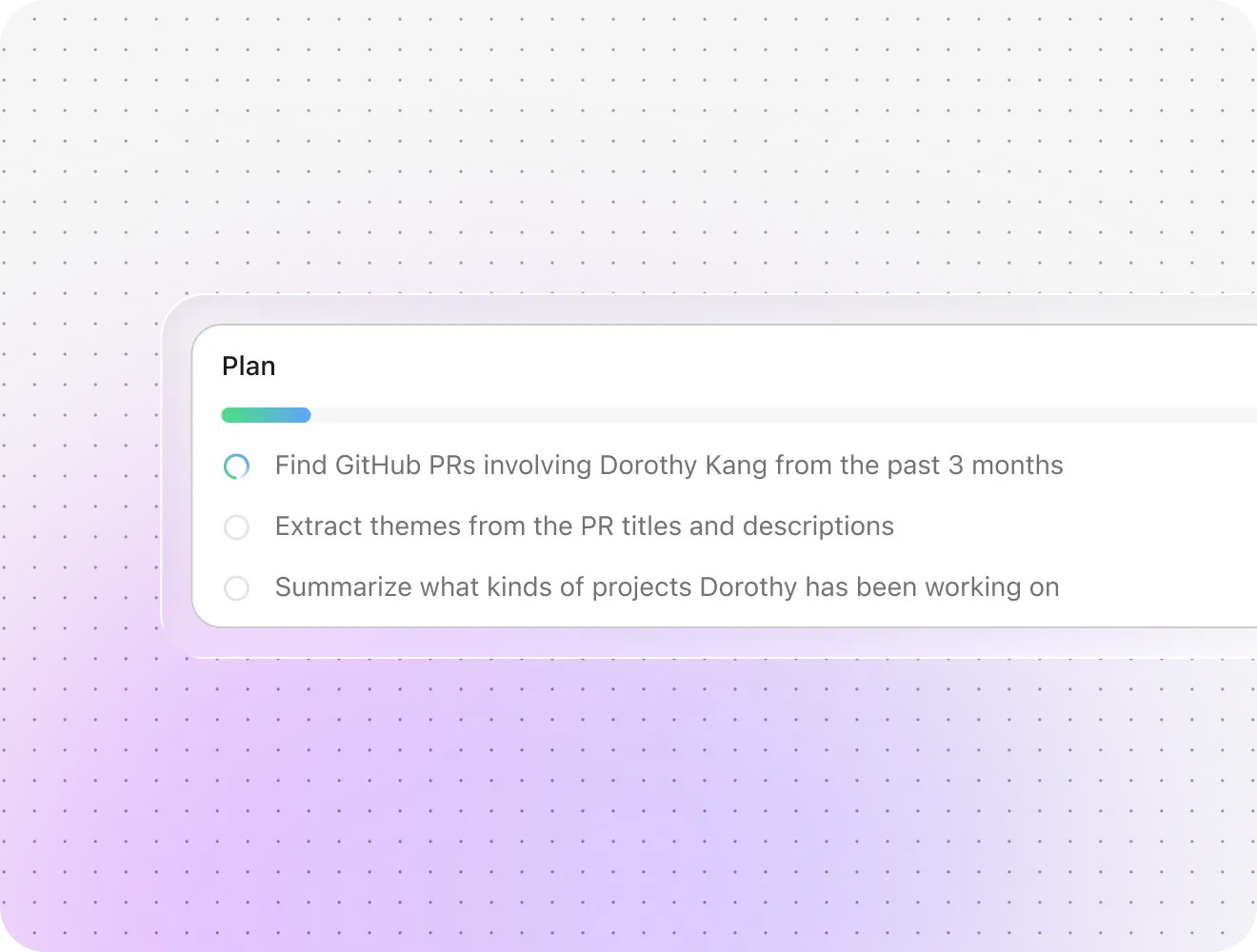 Screenshot of Glean - showing app interface and features