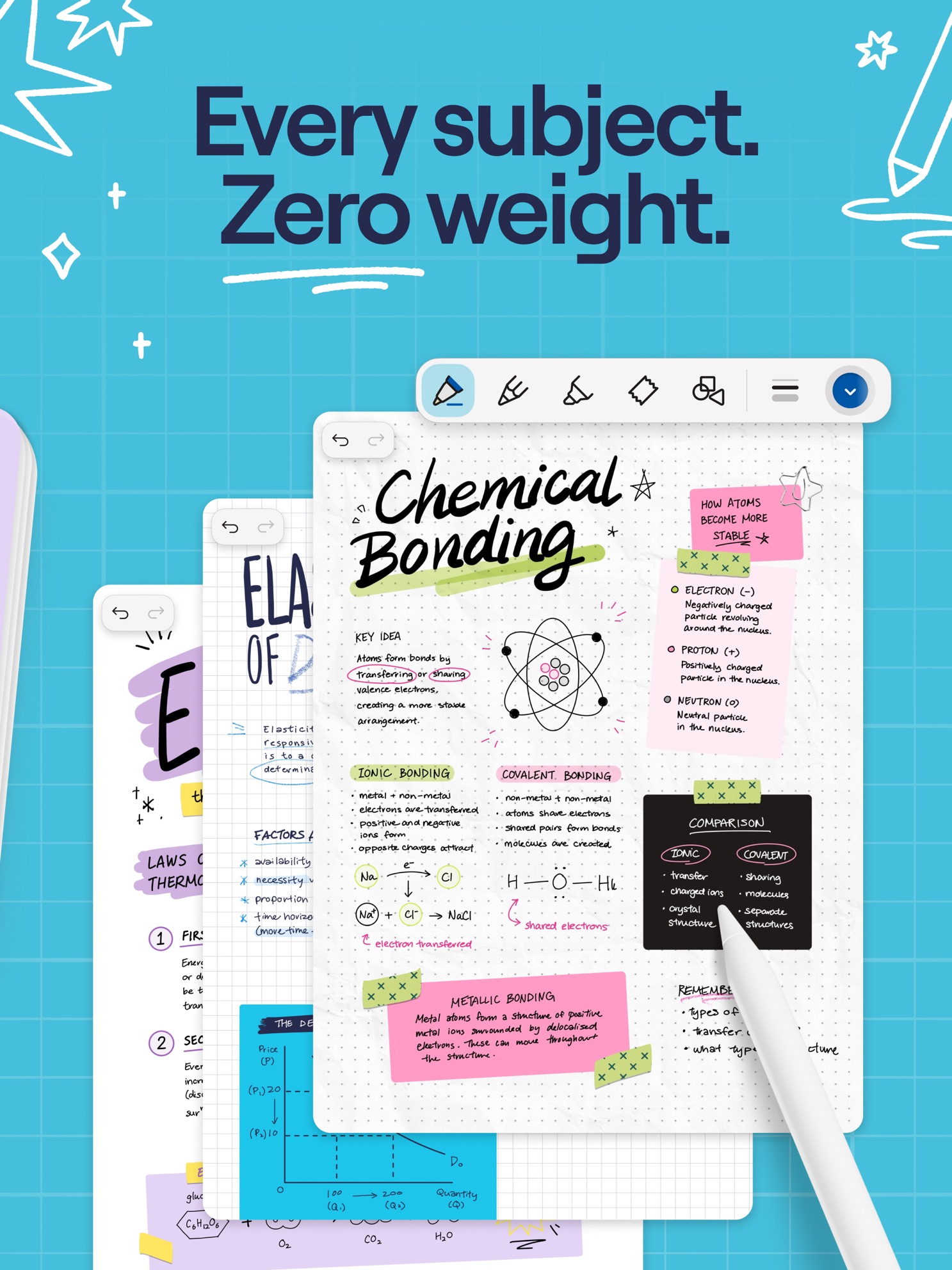 Screenshot of Goodnotes - showing app interface and features