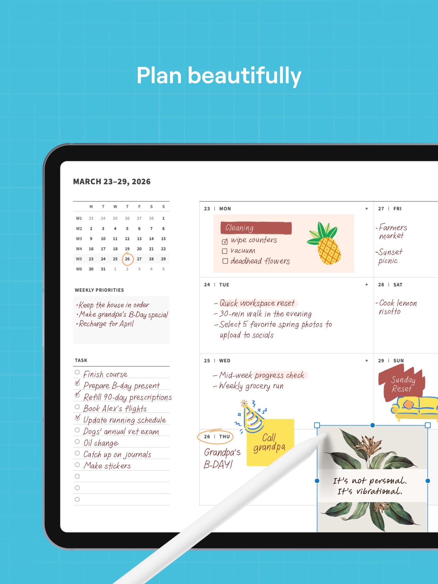 Screenshot of Goodnotes - showing app interface and features