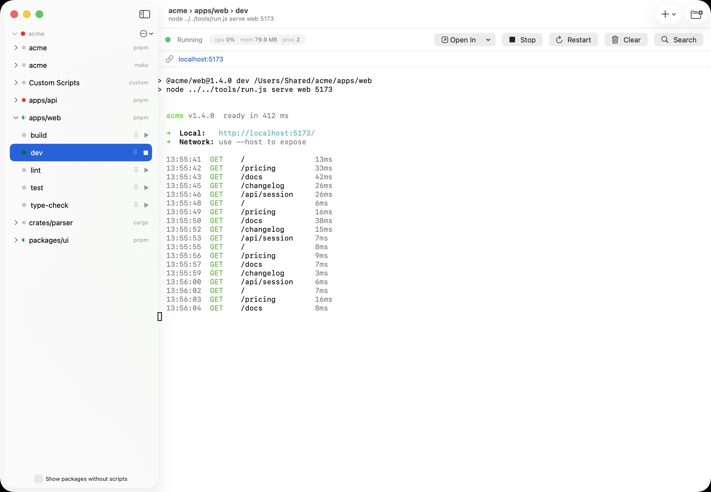 Screenshot of Grove - showing app interface and features