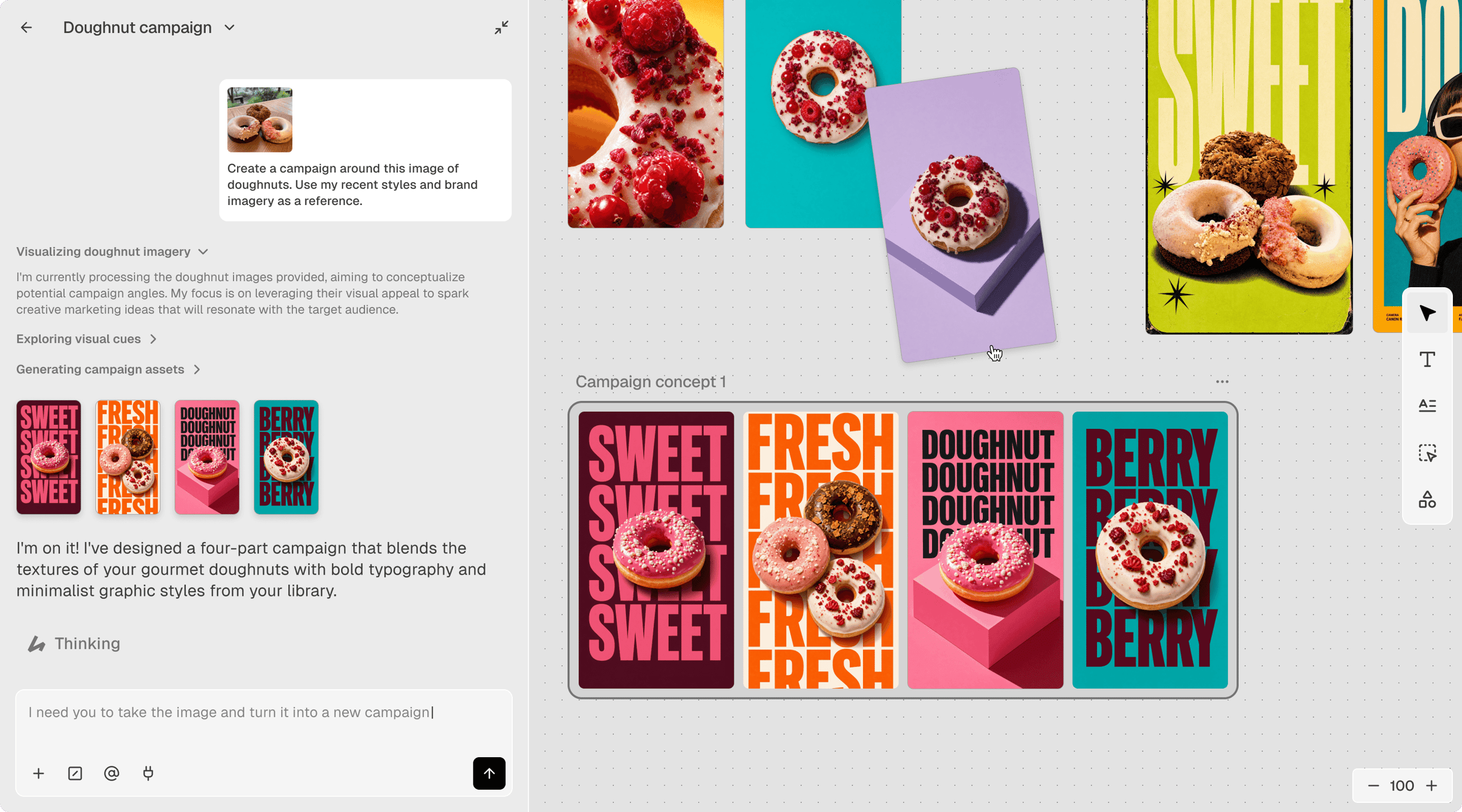 Screenshot of Hedra - showing app interface and features