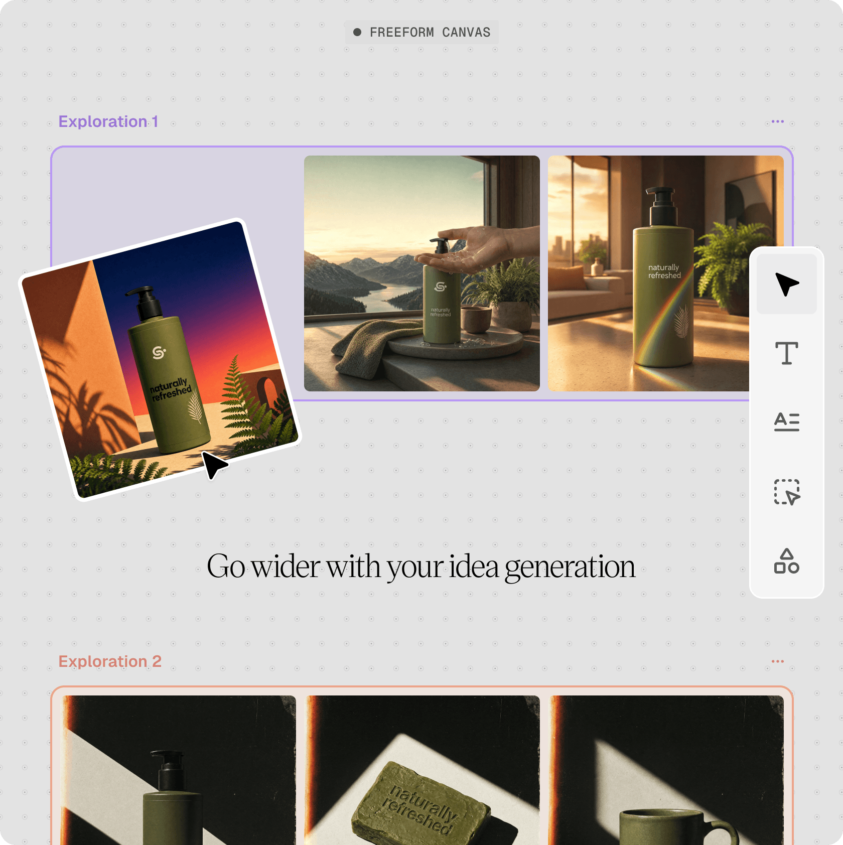 Screenshot of Hedra - showing app interface and features