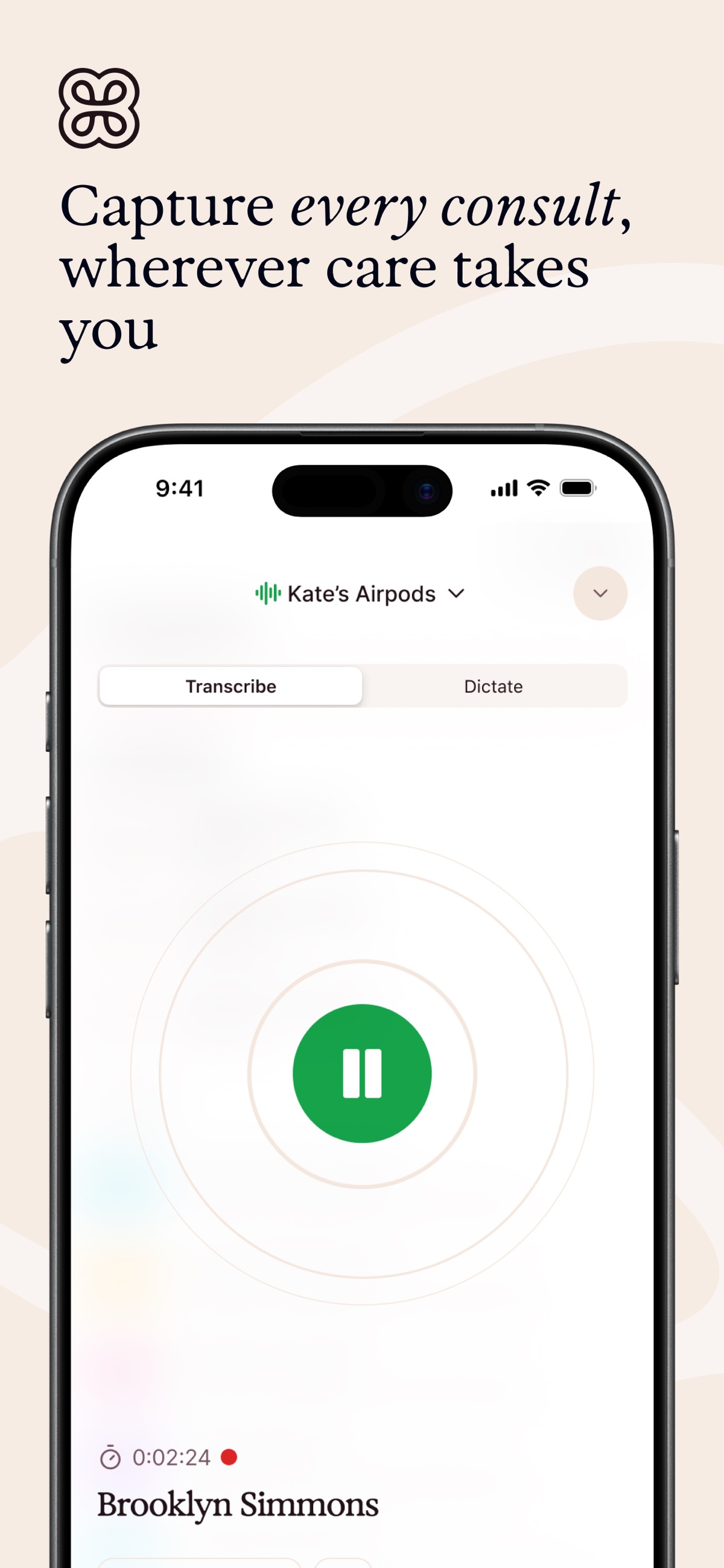 Screenshot of Heidi - showing app interface and features
