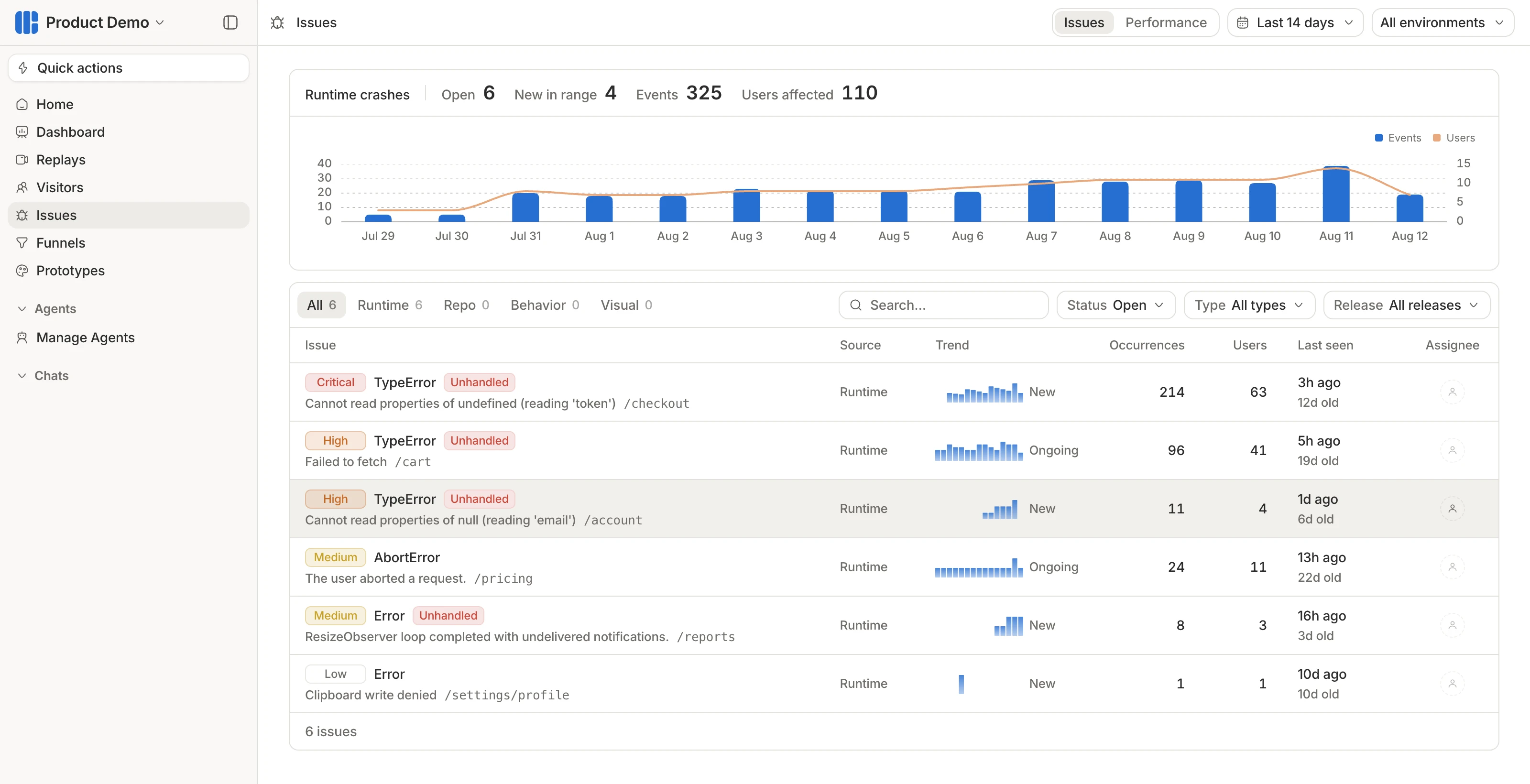 Screenshot of Human Behavior - showing app interface and features