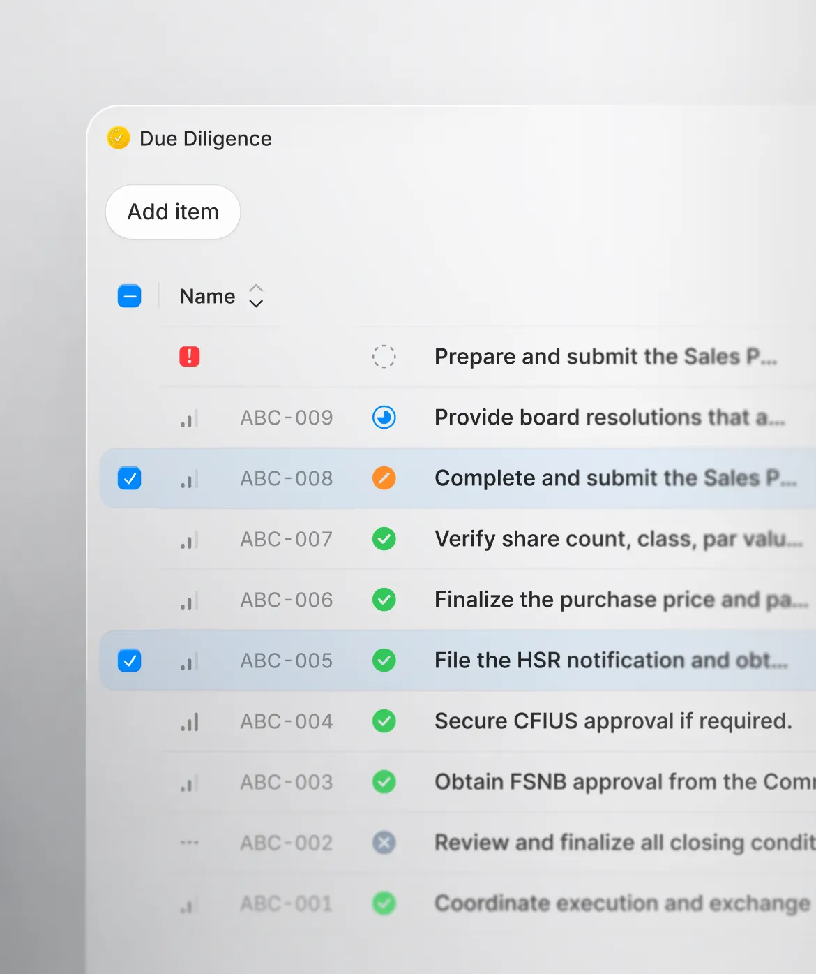 Screenshot of Legora - showing app interface and features