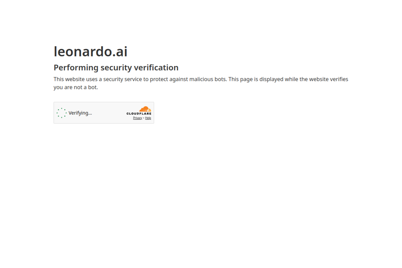 Screenshot of Leonardo AI - showing app interface and features