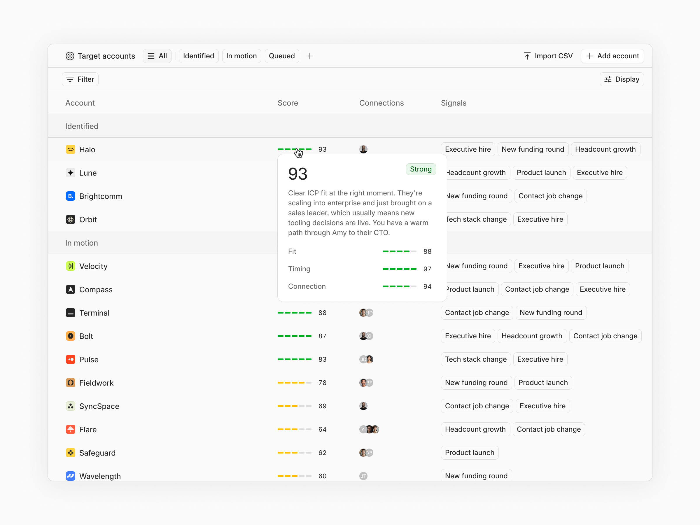 Screenshot of Lightfield - showing app interface and features