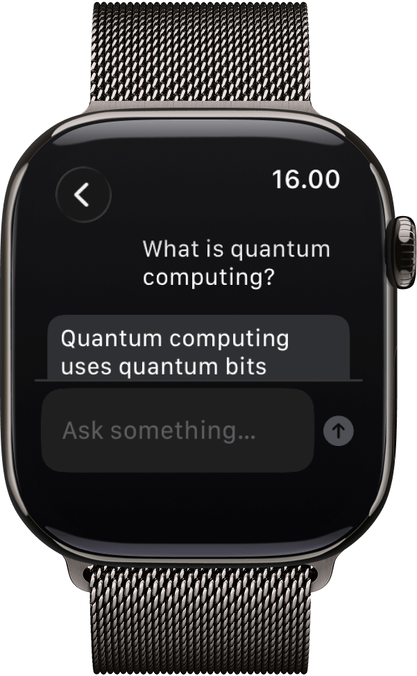 Screenshot of NobodyWho - showing app interface and features