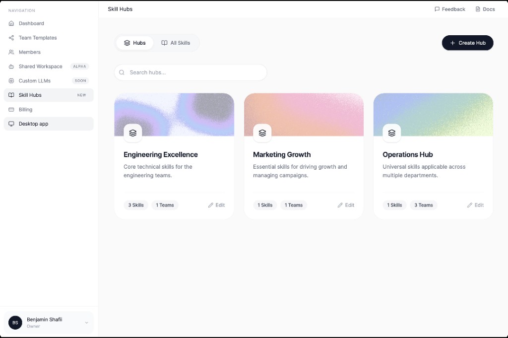 Screenshot of OpenWork - showing app interface and features