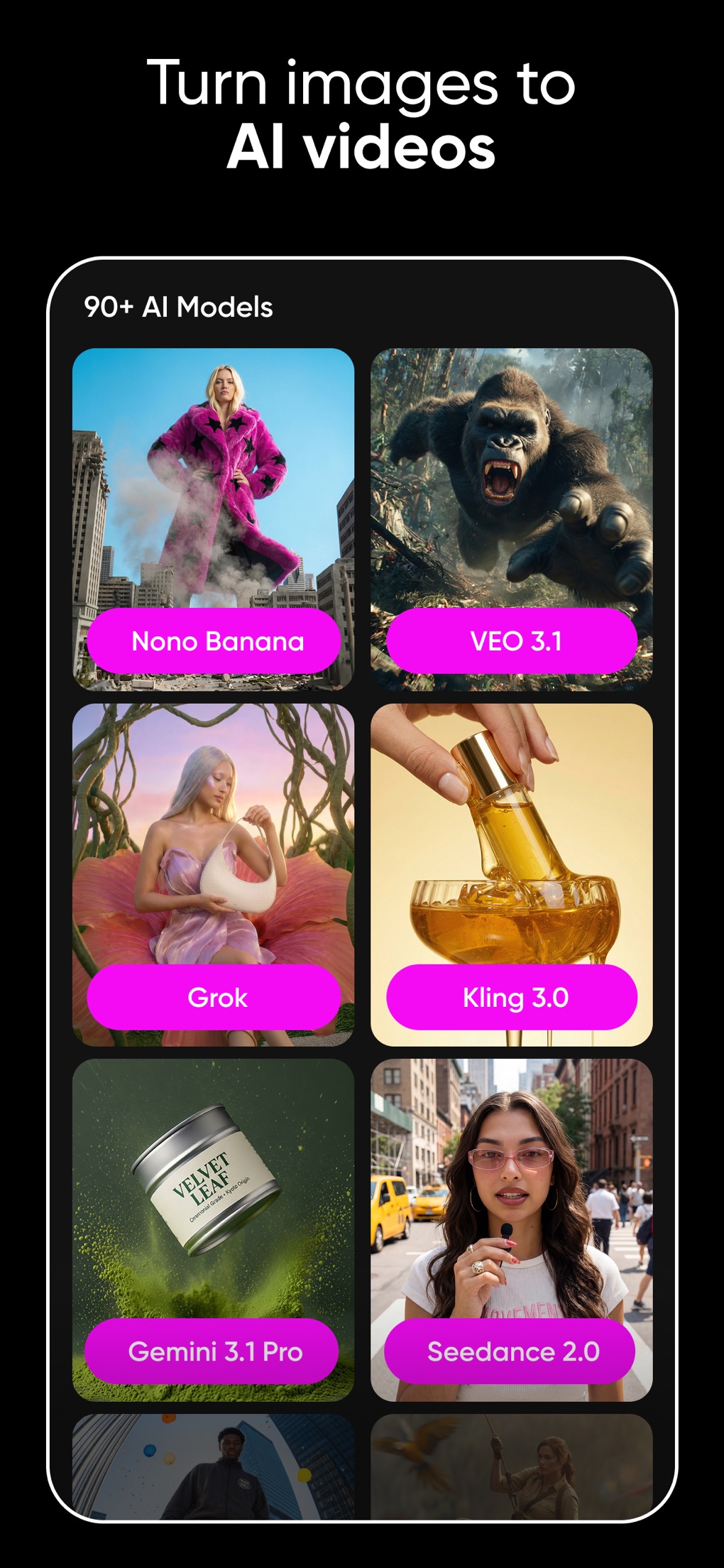 Screenshot of Picsart - showing app interface and features