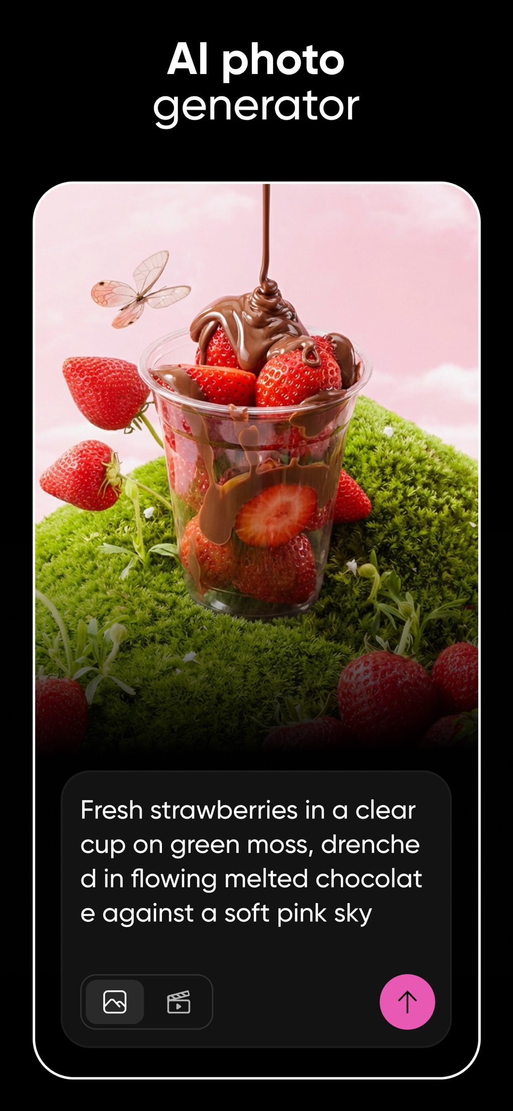 Screenshot of Picsart - showing app interface and features