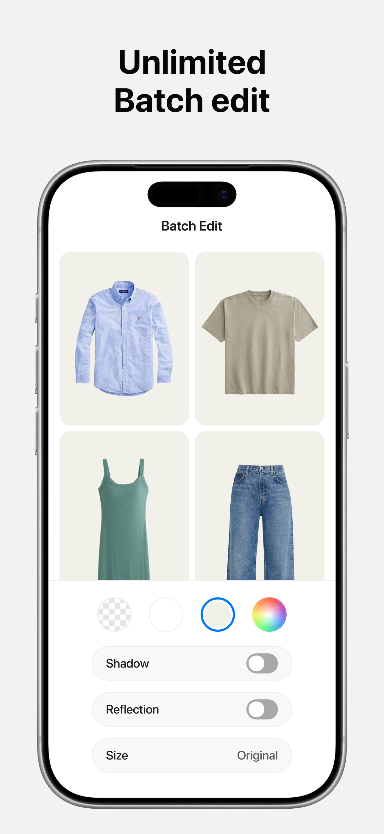 Screenshot of Pixelcut - showing app interface and features
