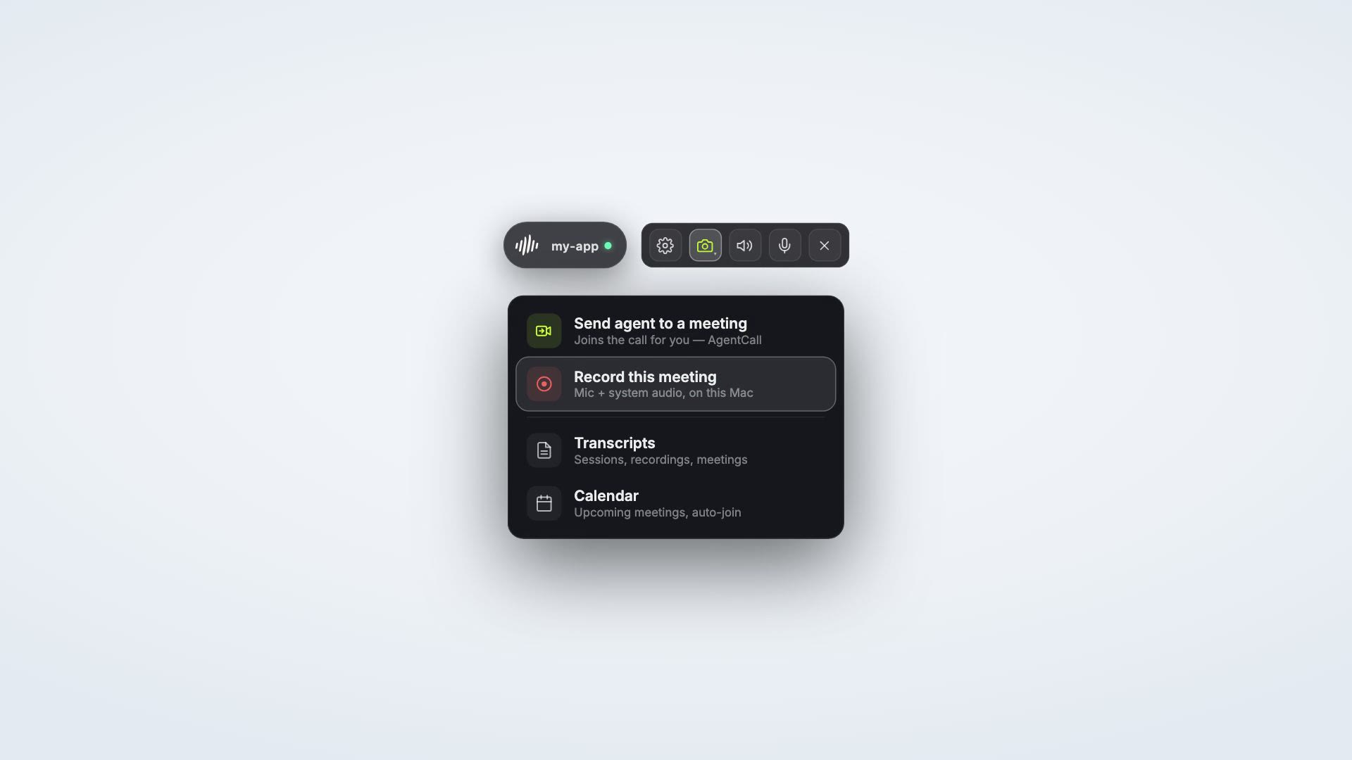 Screenshot of SKI - showing app interface and features