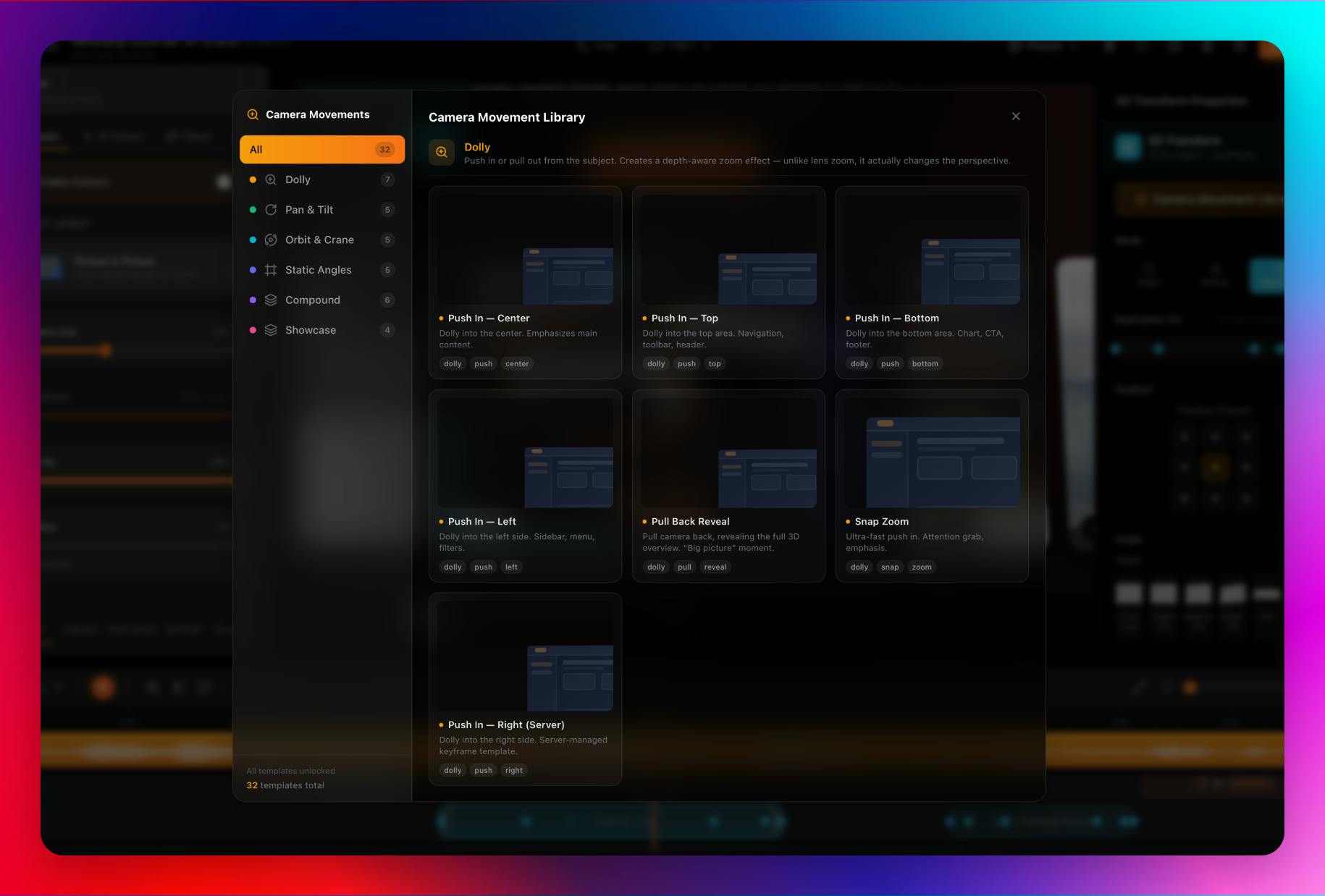 Screenshot of Screenify Studio - showing app interface and features