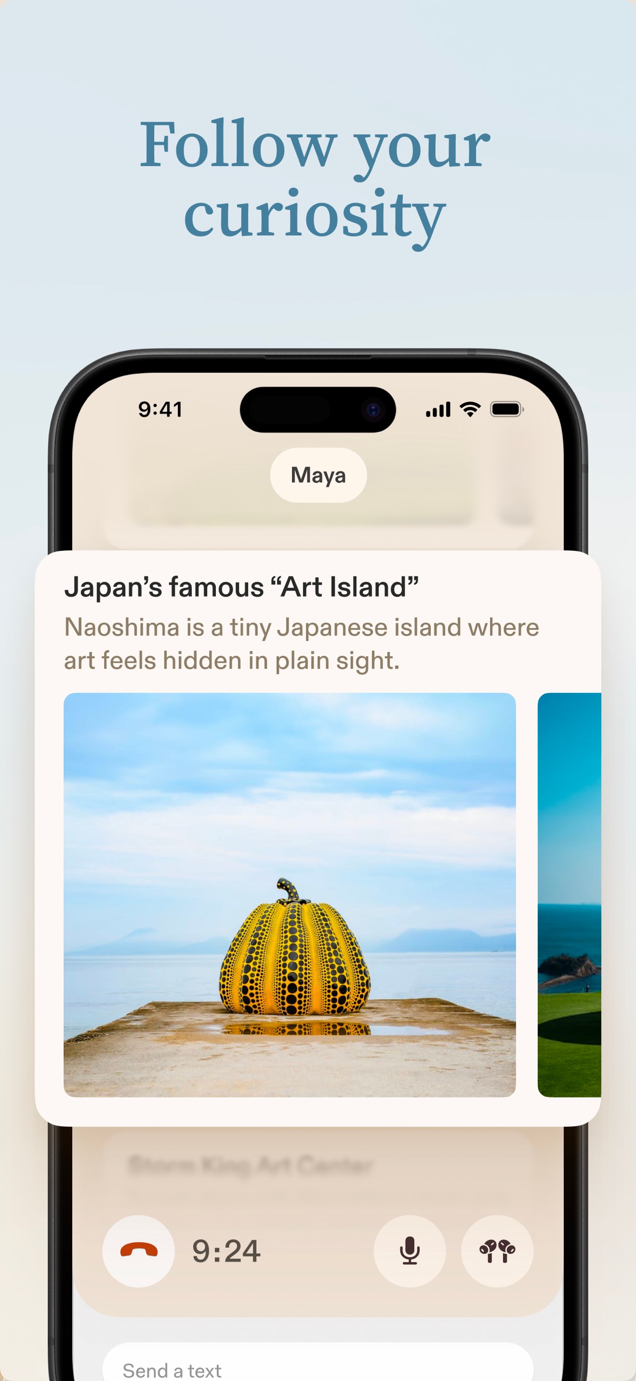 Screenshot of Sesame - showing app interface and features