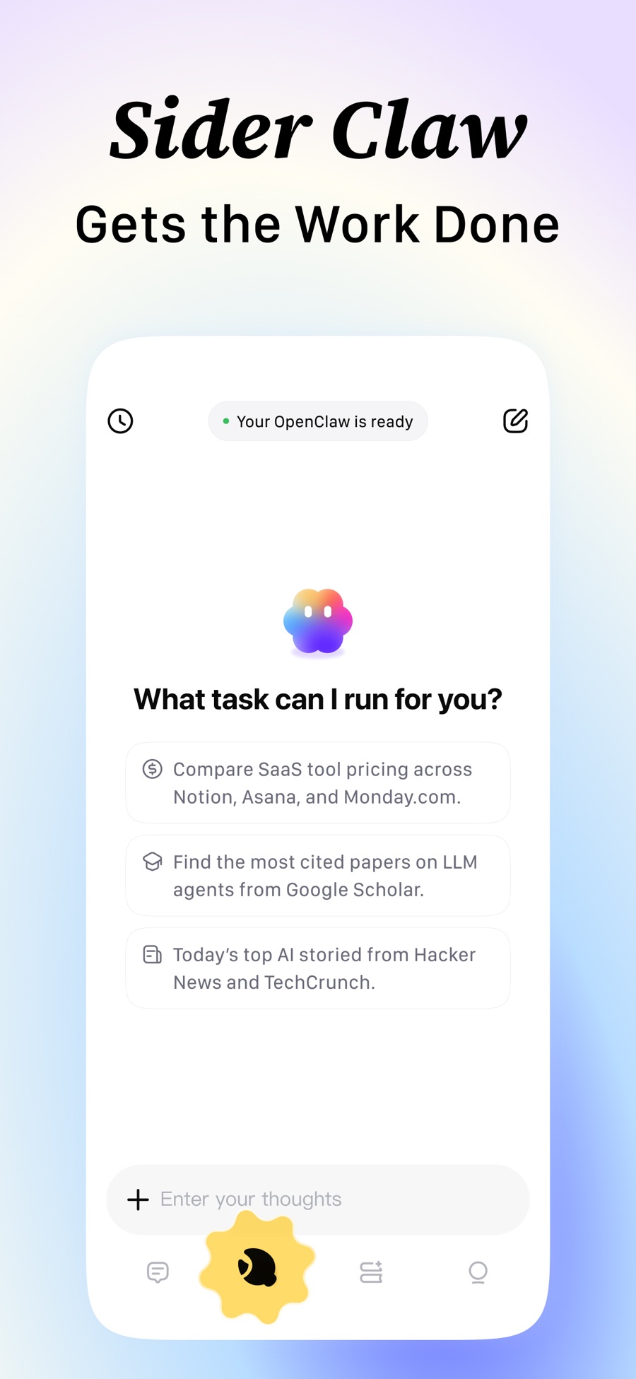 Screenshot of Sider - showing app interface and features