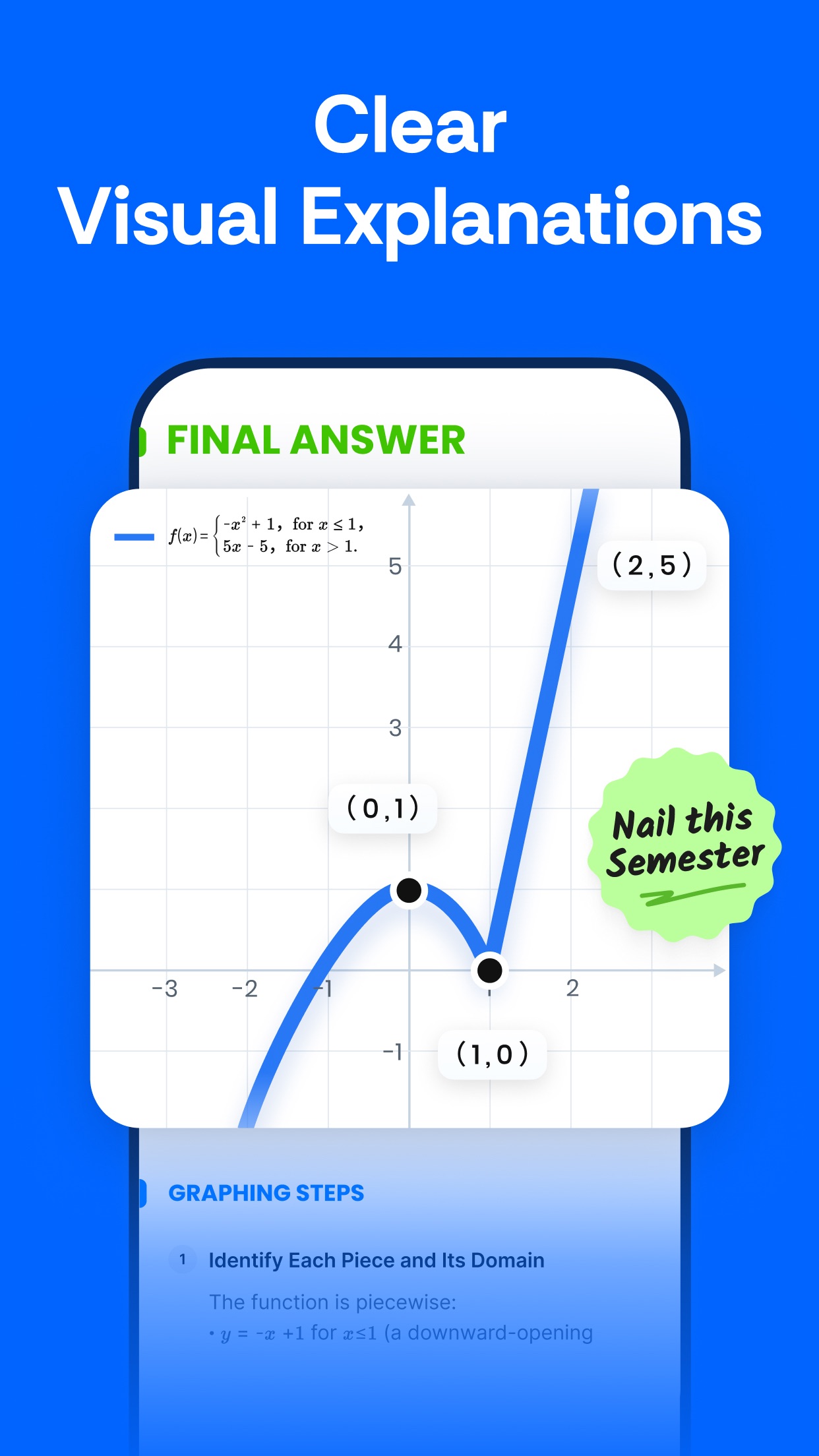 Screenshot of Solvely - showing app interface and features