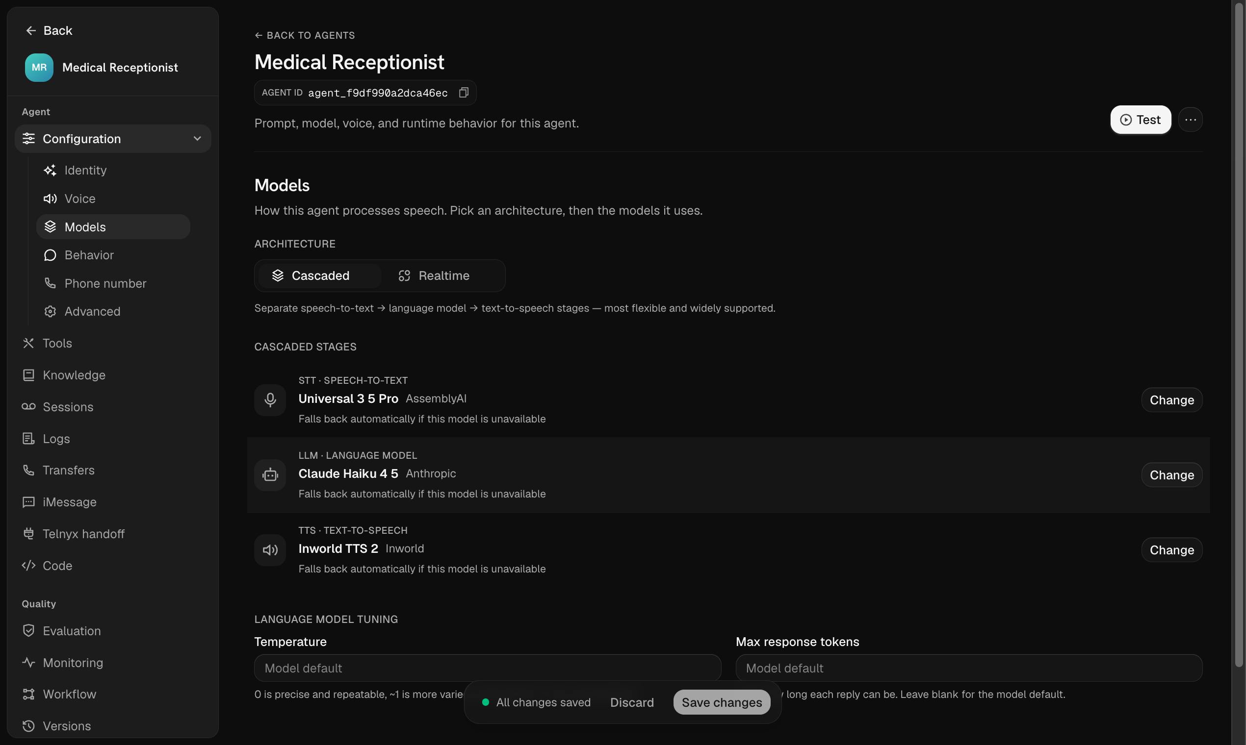 Screenshot of Speko - showing app interface and features