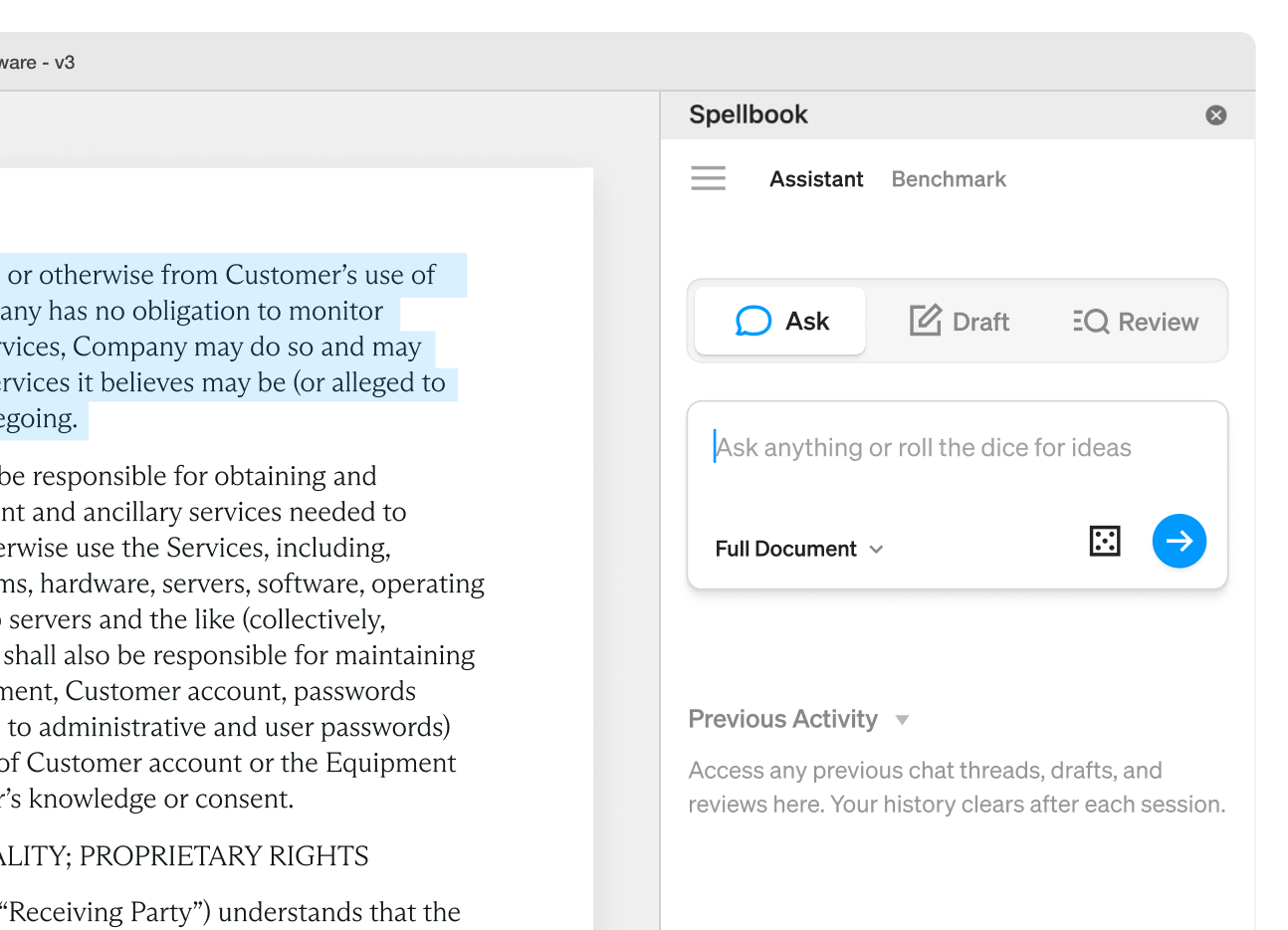 Screenshot of Spellbook - showing app interface and features