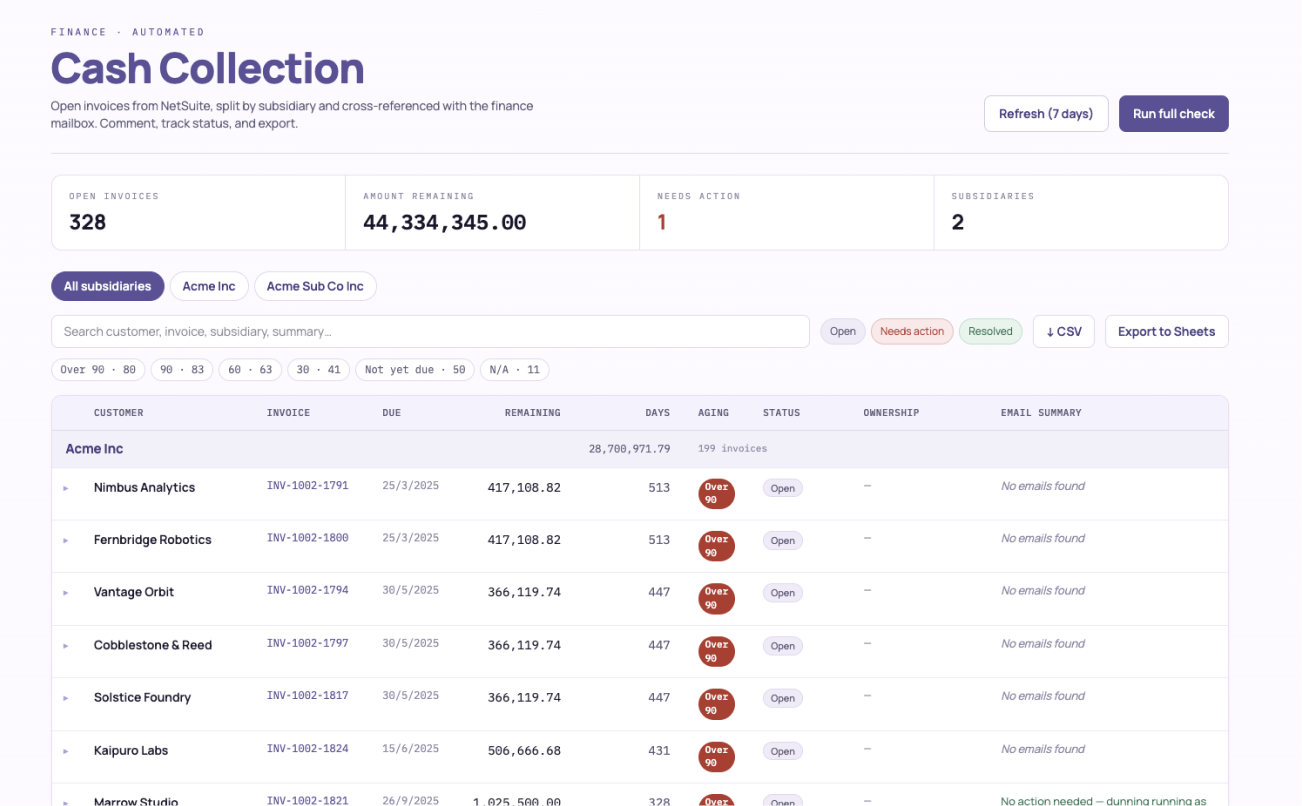 Screenshot of Tines - showing app interface and features
