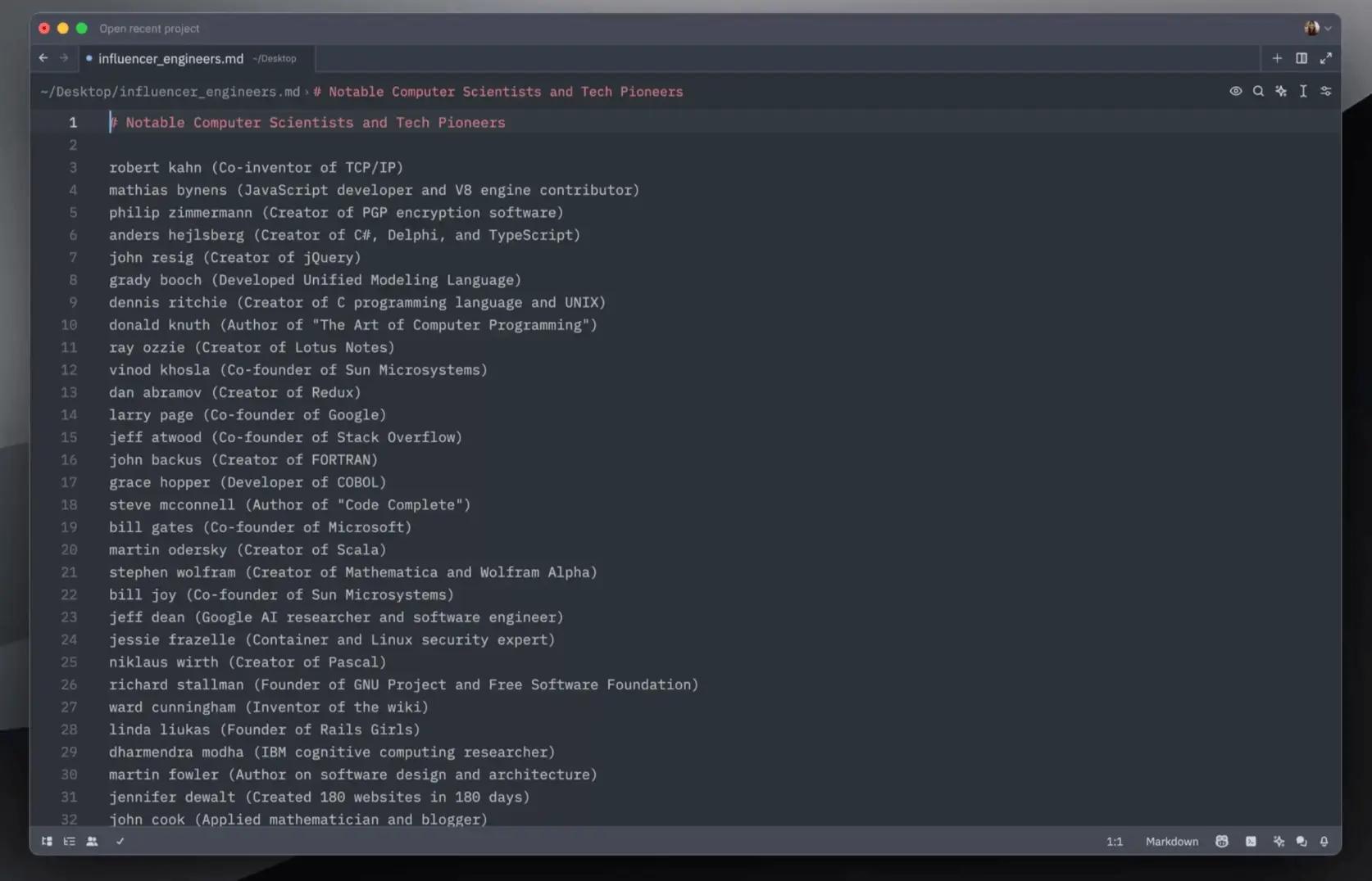 Screenshot of Zed - showing app interface and features
