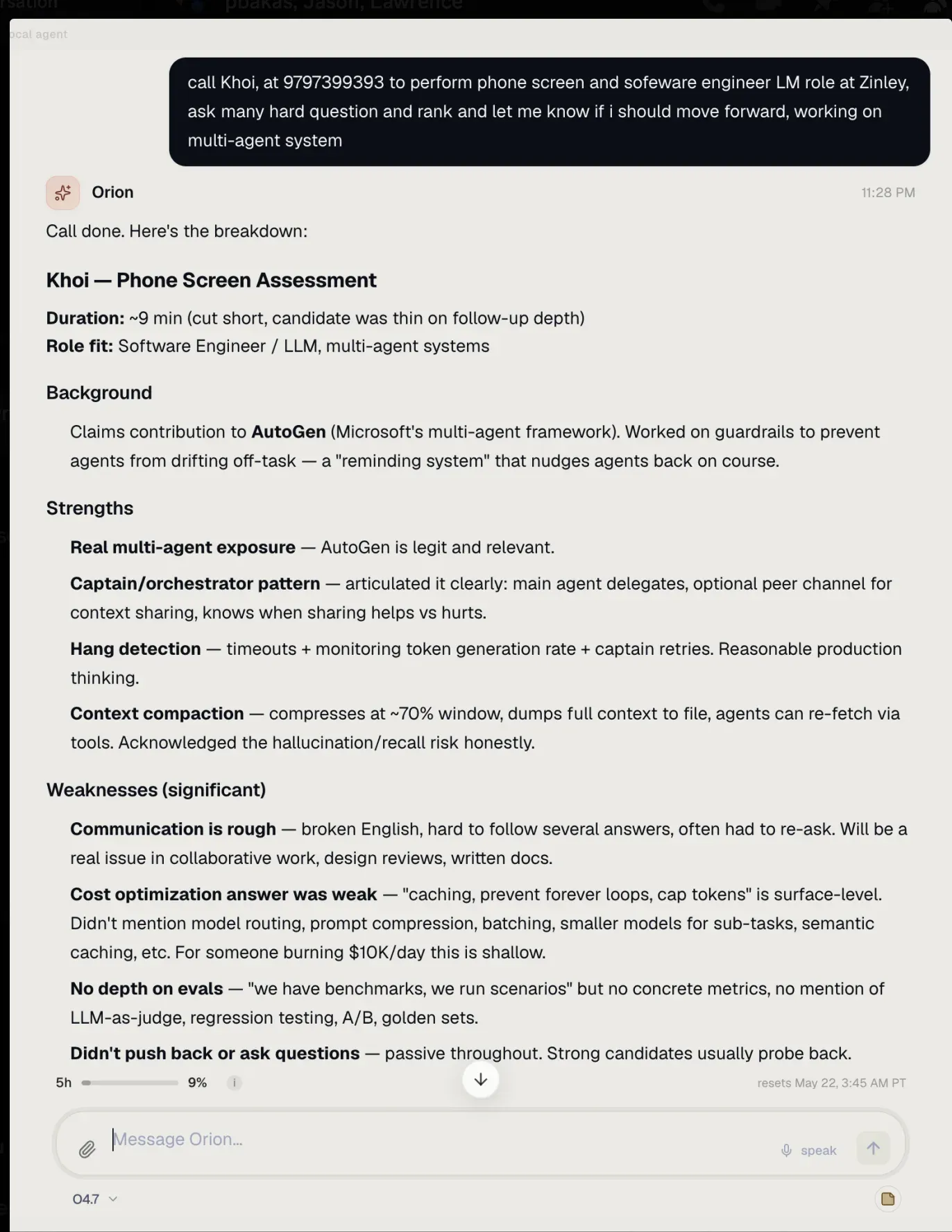 Screenshot of Zinley - showing app interface and features