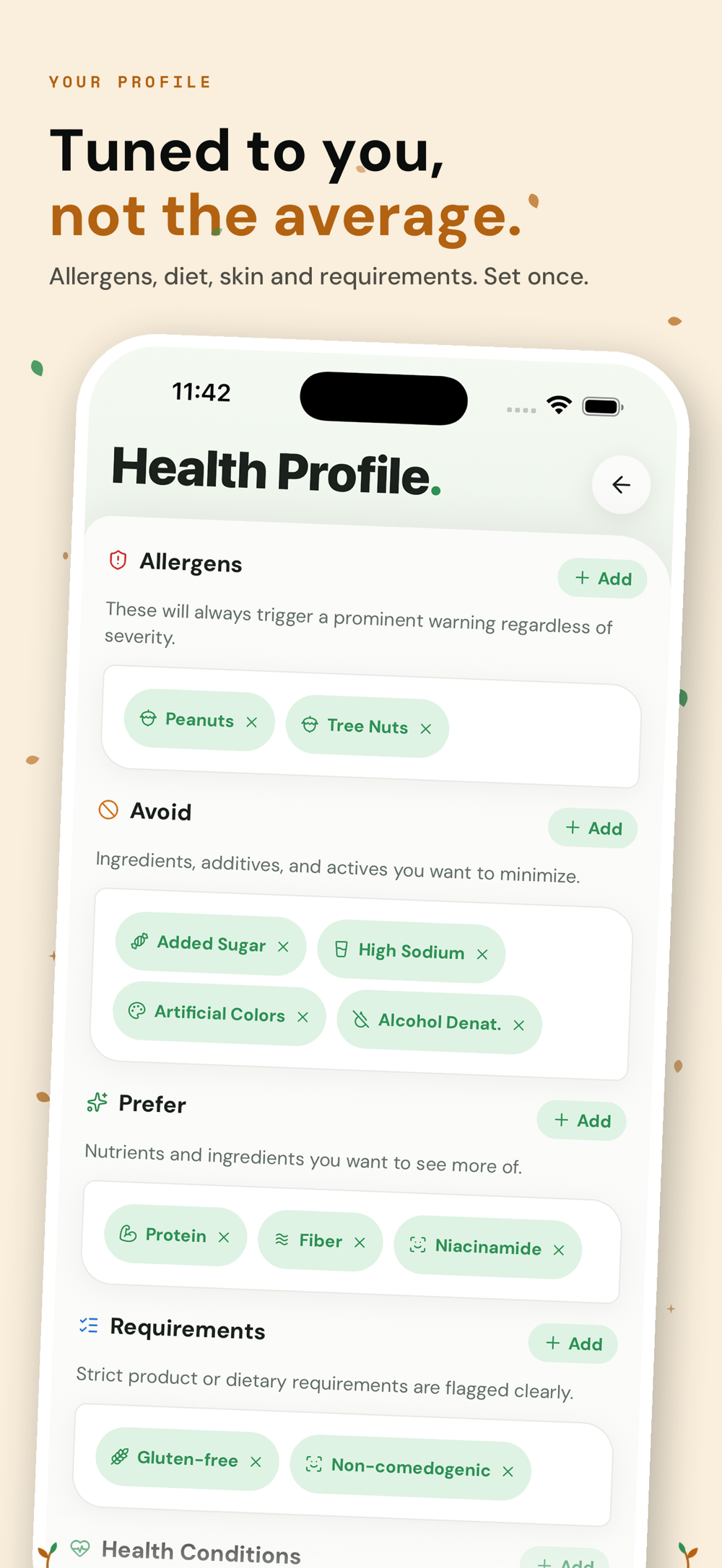 Screenshot of inlabel - showing app interface and features