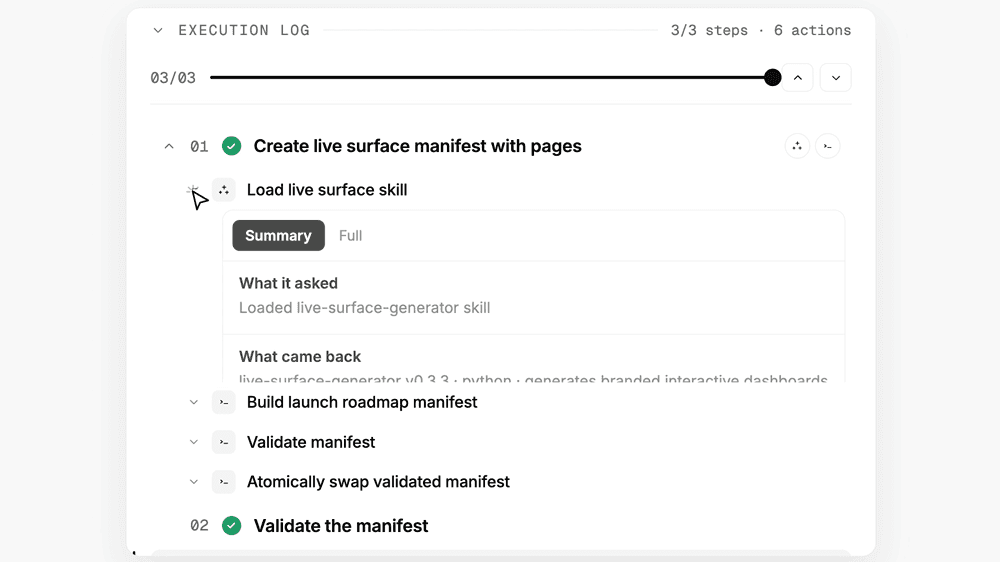 Screenshot of xpander.ai - showing app interface and features